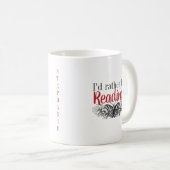 Buchliebhaber, die ich lieber Schmetterling lesen Kaffeetasse (VorderseiteRechts)