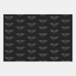 Buchliebhaber-Drachen-Weihnachts-Geschenkpapier Ge Geschenkpapier Set