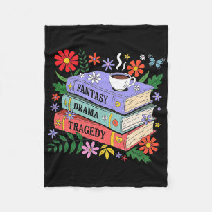 Buchliebhaber Fantasy Drama Tragödie Subtil 8647 T Fleecedecke