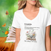 Buchliebhaber Fictophilia Frauen T - Shirt