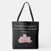 Buchliebhaber-Geschenk Tasche (Vorderseite)