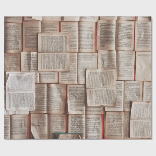 Buchliebhaber Geschenkpapier (Flach)