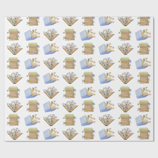 Buchliebhaber Geschenkpapier (Flach)