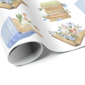 Buchliebhaber Geschenkpapier (Rolleneckpunkt)