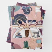 Buchliebhaber Geschenkpapier Set (Beispiel)