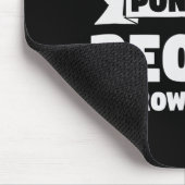 Buchliebhaber Ich lese, weil lustige Bibliothekar Mousepad (Ecke)