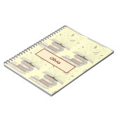 Buchliebhaber-Illustration mit offenem Buch (Linke Seite)