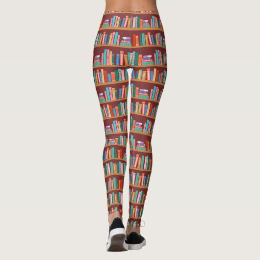 Buchliebhaber Leggings (Rückseite)