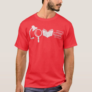 Buchliebhaber Leser Leser Bookworm Librarian Dist T-Shirt