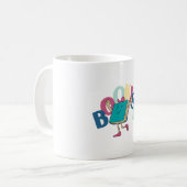 Buchliebhaber Leser süßer Text Kaffeetasse (Vorderseite Links)