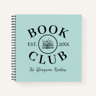 Buchliebhaber Leserclub Personalisiertes Notebook Notizblock