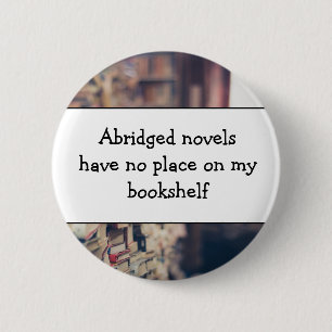 Buchliebhaber, Literatur Button