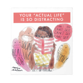 Buchliebhaber Notizblock