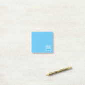 Buchliebhaber Post It Notes / Blau Post-it Klebezettel (Auf Schreibtisch)