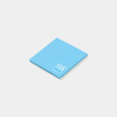 Buchliebhaber Post It Notes / Blau Post-it Klebezettel (angewinkelt)