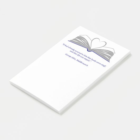 Buchliebhaber Post-It-Notes Post-it Klebezettel (angewinkelt)