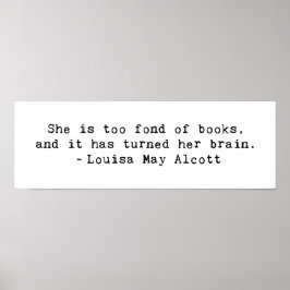 Buchliebhaber Poster