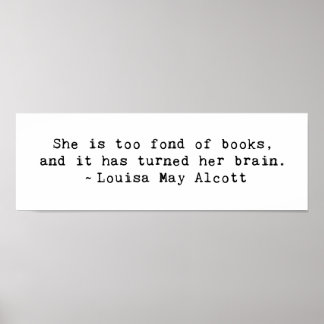 Buchliebhaber Poster