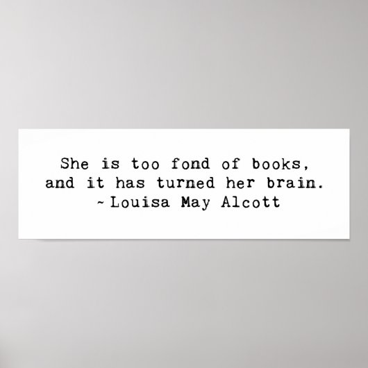 Buchliebhaber Poster (Vorne)