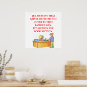 Buchliebhaber Poster (Küche)