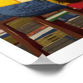 Buchliebhaber Poster (Ecke)