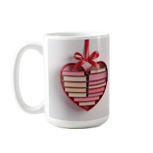 Buchliebhaber rotes herzförmiges Geschenk Classic-