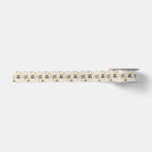Buchliebhaber Satinband in Creme (Vorderseite)