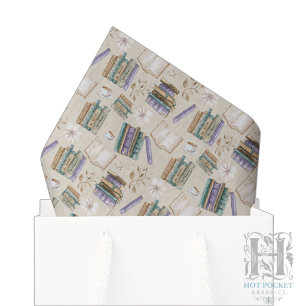 Buchliebhaber Seidenpapier in Creme
