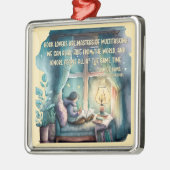 Buchliebhaber sind Meister des Multitasking Ornament Aus Metall (Links)