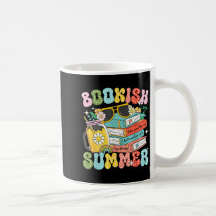 Buchliebhaber Sommer Trendige Liebe zum Lesen Für Kaffeetasse