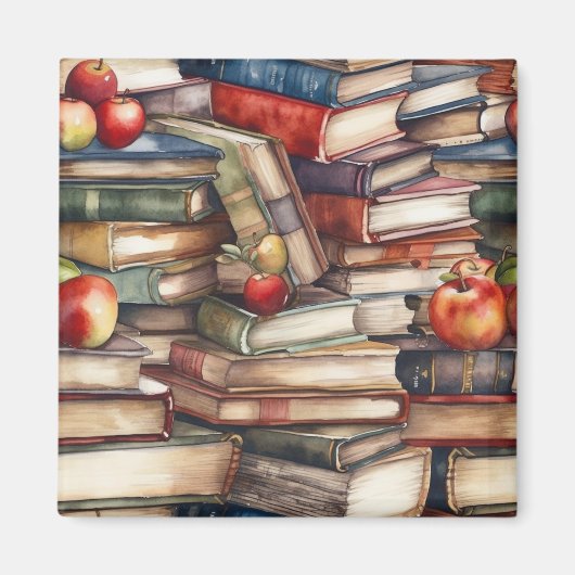 Buchliebhaber und Lehrer Magnet (Vorne)