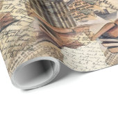 Buchliebhaber und Schriftsteller Geschenkpapier (Rolleneckpunkt)