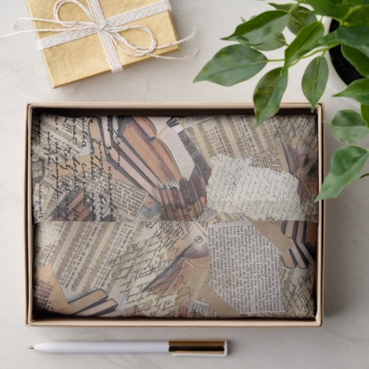 Buchliebhaber und Schriftsteller mittlere Geschenk Seidenpapier (Geschenk)