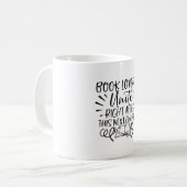 Buchliebhaber vereint - Buchladen Kaffeetasse (Vorderseite Links)