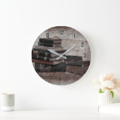 Buchliebhaber Vintage Uhr (Zuhause)