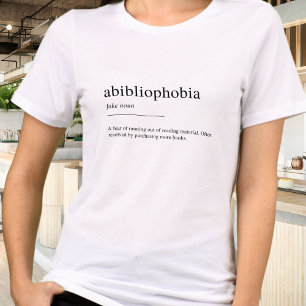 Buchliebhaber von Abibliophobie Tri-Blend Shirt