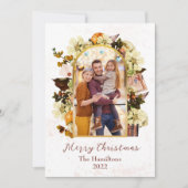 Buchliebhaber Weihnachts-Fotokarte Einladung (Vorderseite)