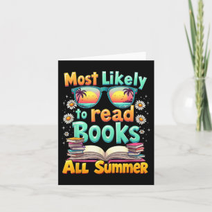 Buchliebhaber werden den ganzen Sommer über Bücher Karte