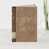 Buchliterarische Hochzeit Einladung (Vorderseite)