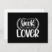 BUCHLOVER POSTKARTE (Vorne/Hinten)