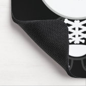 Buchmacher der Hamster Mousepad (Ecke)