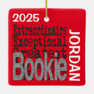 Buchmacher Extraordinaire CUSTOM Keramikornament