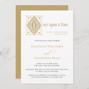 Buchmärchen 1 auf einer Hochzeit in der Zeitbiblio Einladung