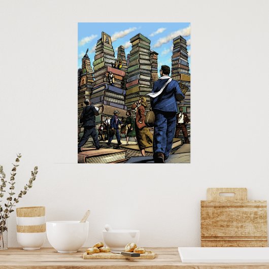 Buchmesse Poster (Küche)