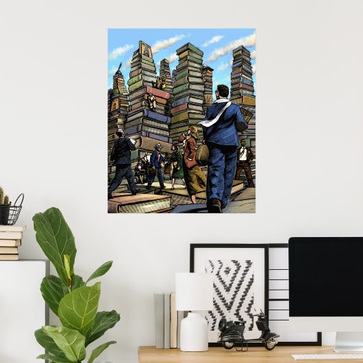 Buchmesse Poster (Heimbüro)