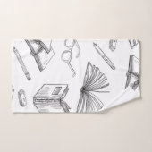 Buchmuster Badhandtuch Set (Handtuch)