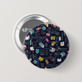 Buchmuster Button (Vorne & Hinten)