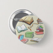 Buchmuster Button (Vorne & Hinten)