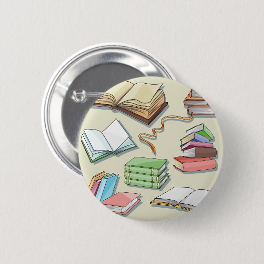 Buchmuster Button (Vorne & Hinten)