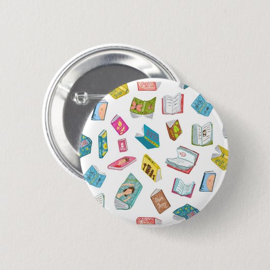 Buchmuster Button (Vorne & Hinten)